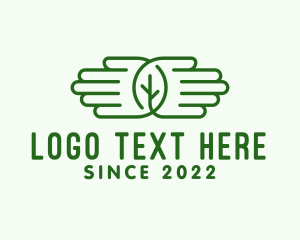 Agriculturist - Hand Leaf Agriculture logo design