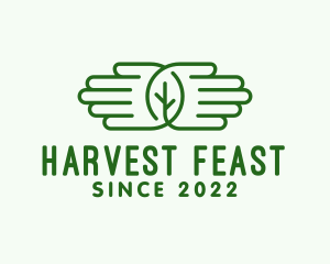 Hand Leaf Agriculture  logo design