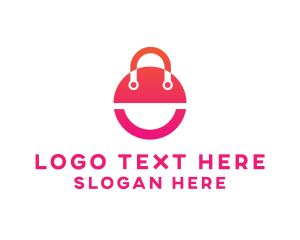 Shopping - Fashion Purse Bag logo design