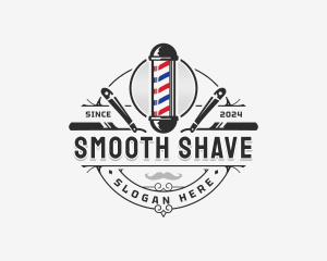 Shave - Barbershop Grooming Hairstylist logo design