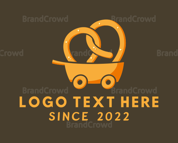 Pretzel Cookie Delivery Logo