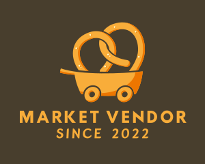 Vendor - Pretzel Cookie Delivery logo design