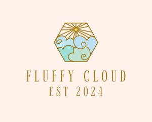 Stained Glass Cloud logo design