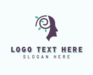 Brain - Mental Health Psychiatrist logo design