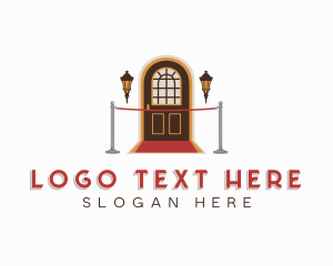 Stanchion - Residential Estate Door logo design