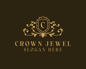 Crown Royal Shield logo design