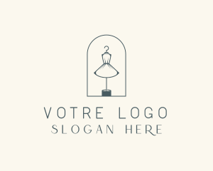 Fashion Tailoring Dress Logo