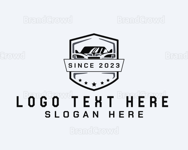 Auto Car Transportation Logo