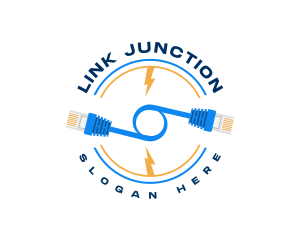 Connection - Network Connection Cable logo design