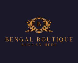 Elegant Florist Boutique logo design