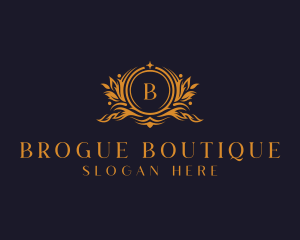 Elegant Florist Boutique logo design