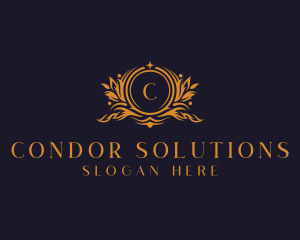 Elegant Florist Boutique logo design