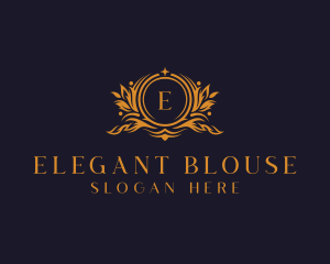 Elegant Florist Boutique logo design