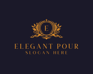 Elegant Florist Boutique logo design