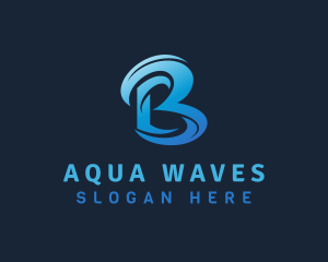 Waves - Aquatic Water Waves logo design