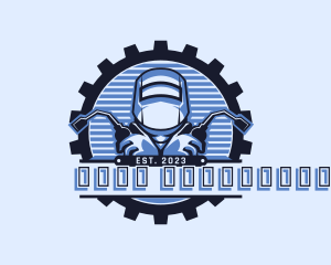 Industrial - Machinist Cog Welding logo design