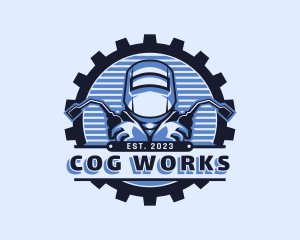 Cog - Machinist Cog Welding logo design