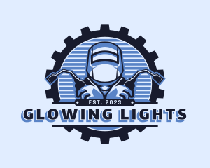 Machinist Cog Welding logo design