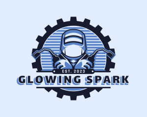 Machinist Cog Welding logo design