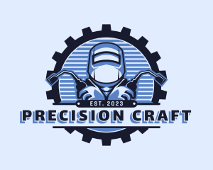 Manufacture - Machinist Cog Welding logo design