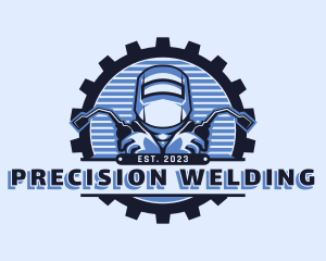 Welding - Machinist Cog Welding logo design