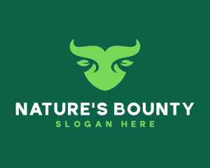 Nature Bull Horns logo design