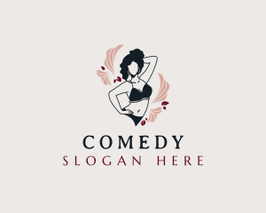 Bikini Woman Lingerie Logo