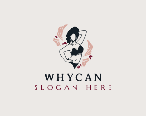 Bikini Woman Lingerie Logo