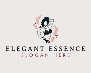 Bikini Woman Lingerie logo design