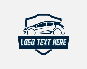 Car - Car Care Shield logo design