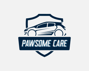 Car Care Shield logo design