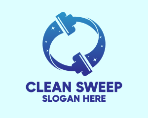 Sweeper - Vacuum Cleaning Service logo design