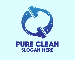 Vacuum Cleaning Service  logo design