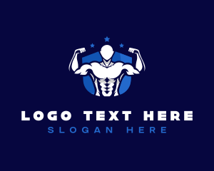 Muscle - Muscle Workout Fitness logo design