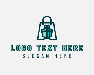 Marketplace - Gift Shopping Bag logo design