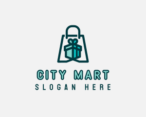 Department Store - Gift Shopping Bag logo design