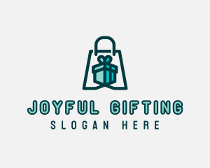 Gift - Gift Shopping Bag logo design