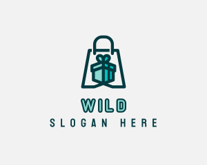 Marketplace - Gift Shopping Bag logo design