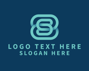 Teal - Generic Company Letter S logo design