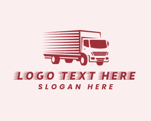 Courier - Express Shipping Transport logo design