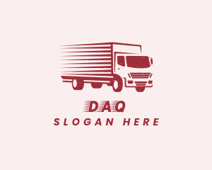 Truck - Express Shipping Transport logo design
