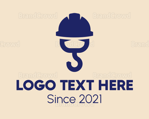 Blue Hook Construction Logo
