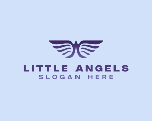 Heavenly Wings Angel logo design