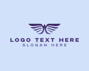 Inspirational - Heavenly Wings Angel logo design