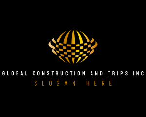 Global Corporate Agency logo design