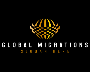 Global Corporate Agency logo design