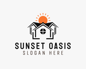 Home Residence Property logo design