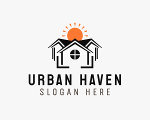 Home Residence Property logo design