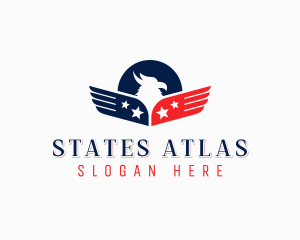 USA Government Eagle logo design