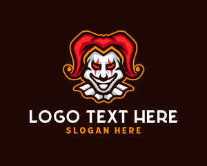 Theater - Theater Jester Clown logo design